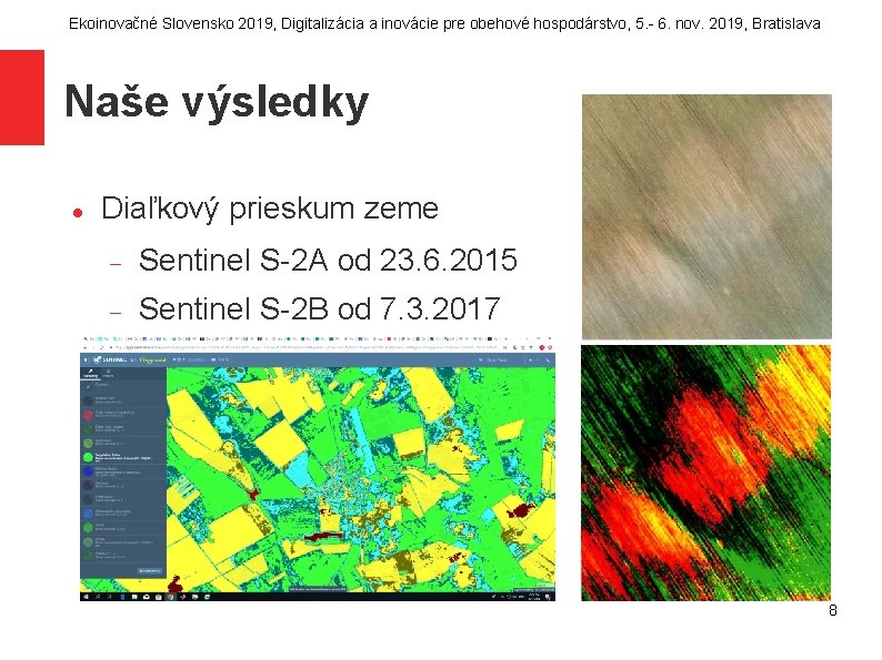 Ekoinovačné Slovensko 2019, Digitalizácia a inovácie pre obehové hospodárstvo, 5. - 6. nov. 2019,