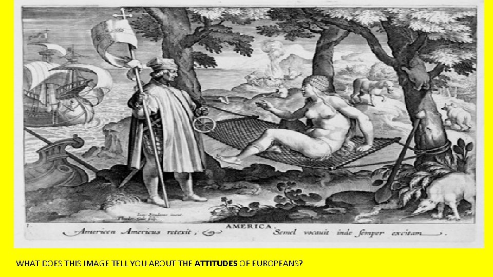 WHAT DOES THIS IMAGE TELL YOU ABOUT THE ATTITUDES OF EUROPEANS? 