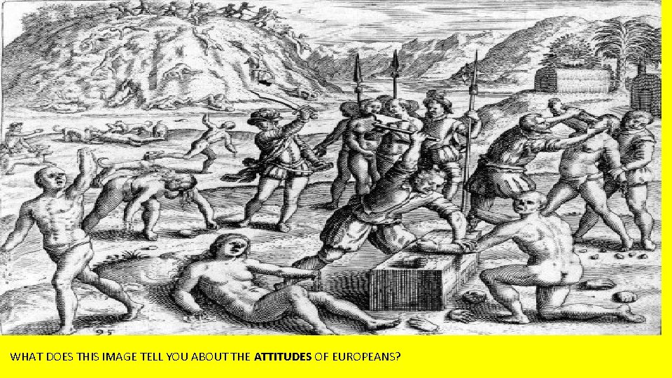WHAT DOES THIS IMAGE TELL YOU ABOUT THE ATTITUDES OF EUROPEANS? 