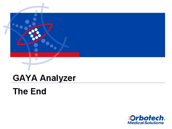 GAYA Analyzer The End 