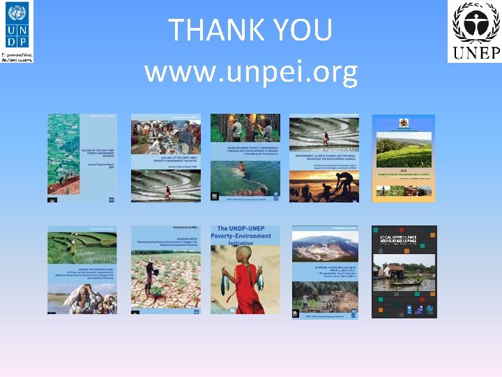 THANK YOU www. unpei. org 