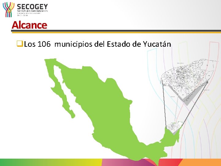 Alcance q. Los 106 municipios del Estado de Yucatán 