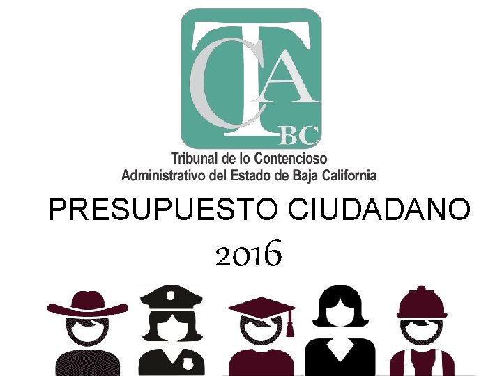 PRESUPUESTO CIUDADANO 2016 