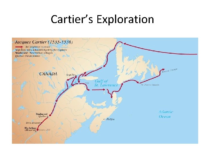 Cartier’s Exploration 