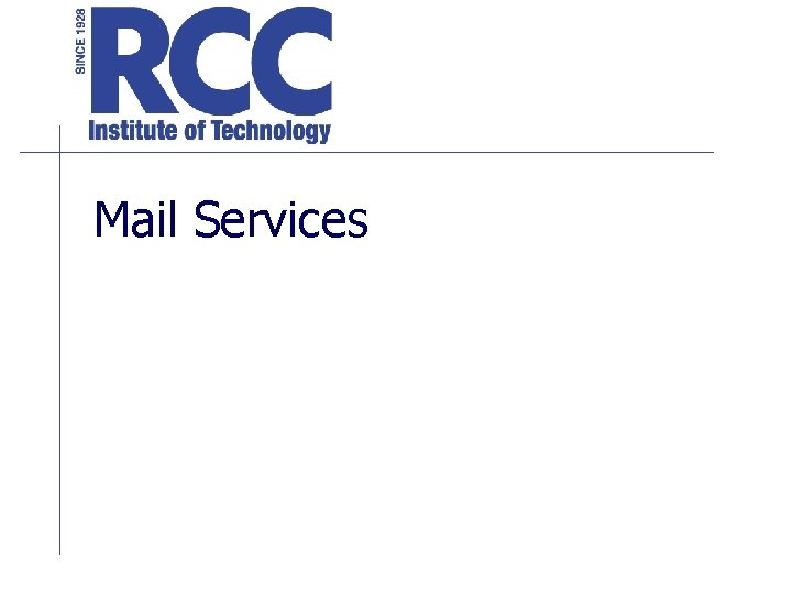 Mail Services 