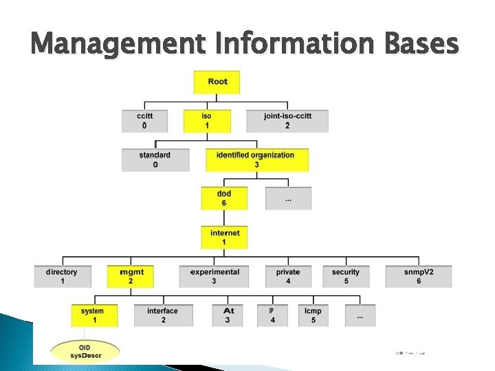 Management Information Bases 