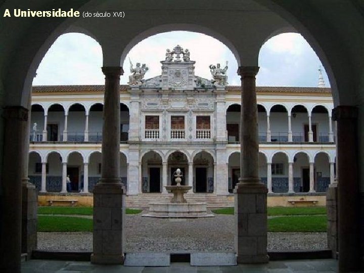 A Universidade (do século XVI) 