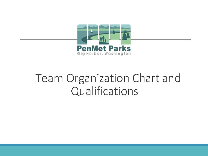 Team Organization Chart and Qualifications 
