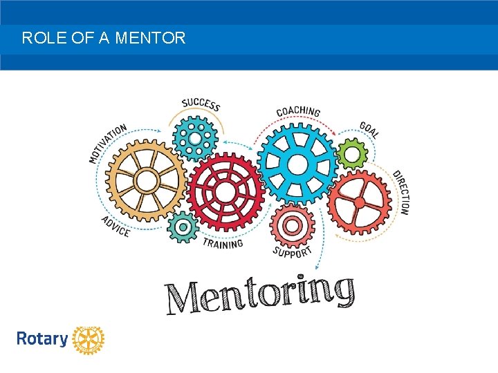 ROLE OF A MENTOR 