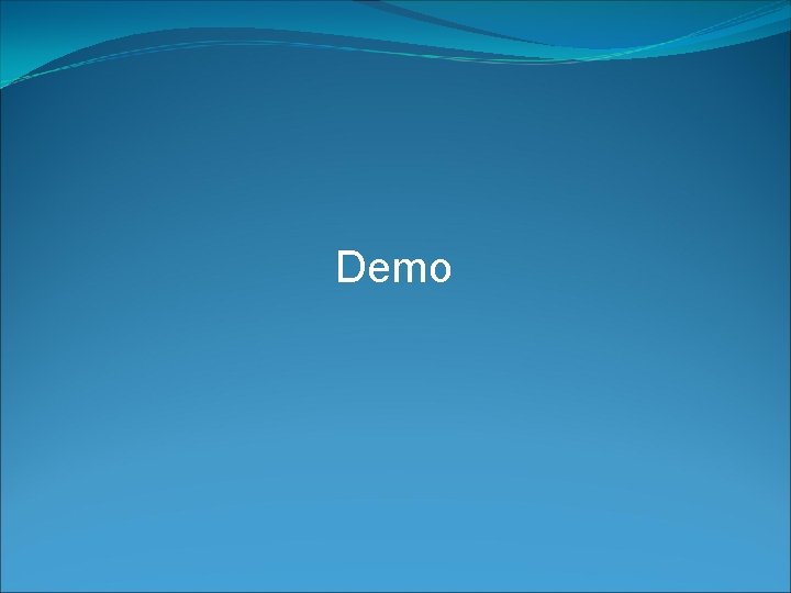 Demo 