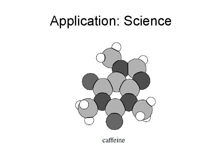 Application: Science 