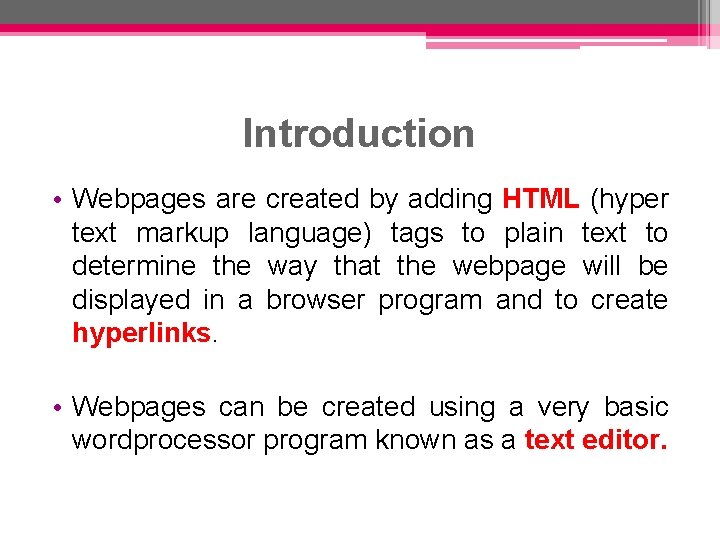 1 UNIT 15 Webpage Creator 2 Introduction Introduction