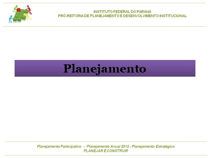 Planejamento 