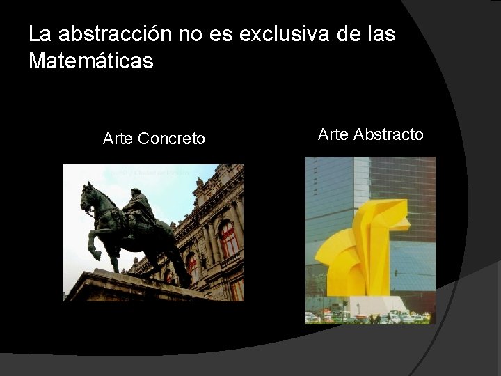 La abstracción no es exclusiva de las Matemáticas Arte Concreto Arte Abstracto 