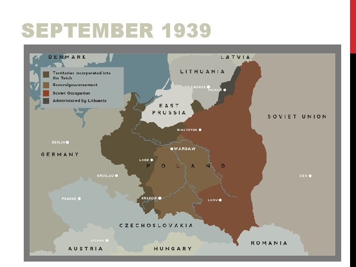 SEPTEMBER 1939 SEPTEMBER 1939