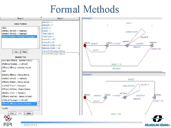 Formal Methods 2010 -12 -14 