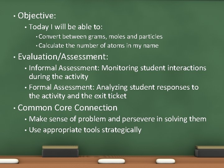  • Objective: • Today I will be able to: • Convert between grams,