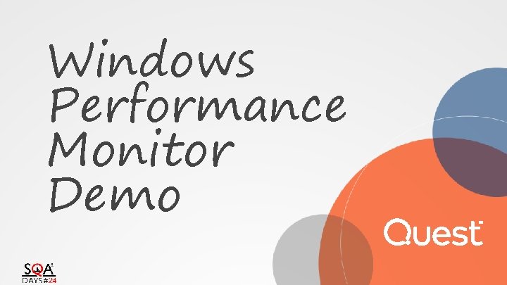 Windows Performance Monitor Demo 