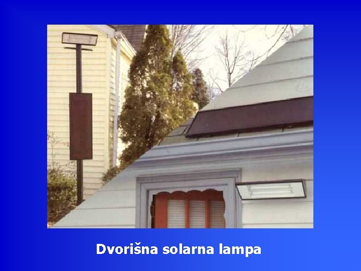 Dvorišna solarna lampa 