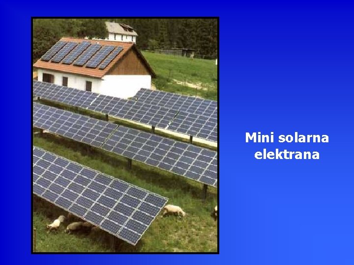 Mini solarna elektrana 