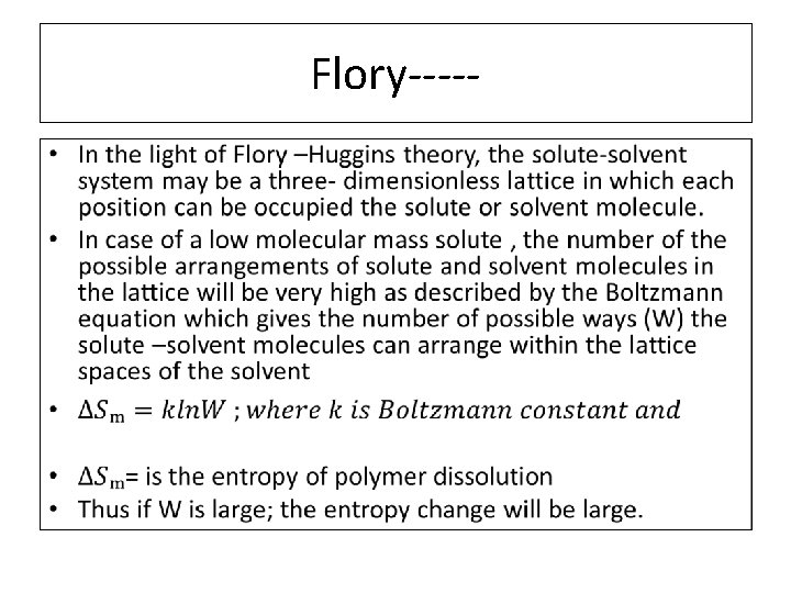 Flory---- • Flory---- •