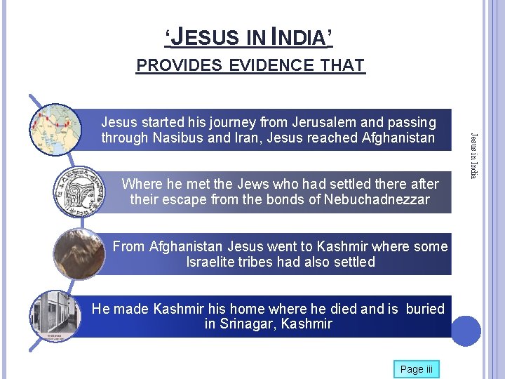 ‘JESUS IN INDIA’ PROVIDES EVIDENCE THAT Where he met the Jews who had settled