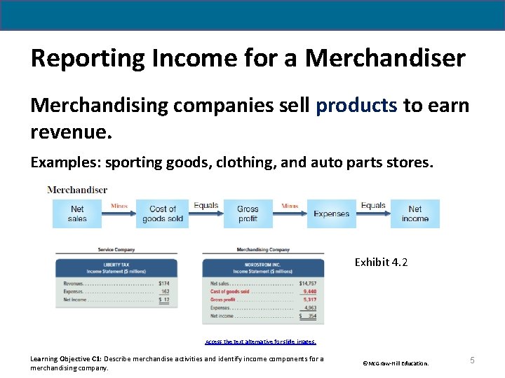 Reporting Income for a Merchandiser Merchandising companies sell products to earn revenue. Examples: sporting