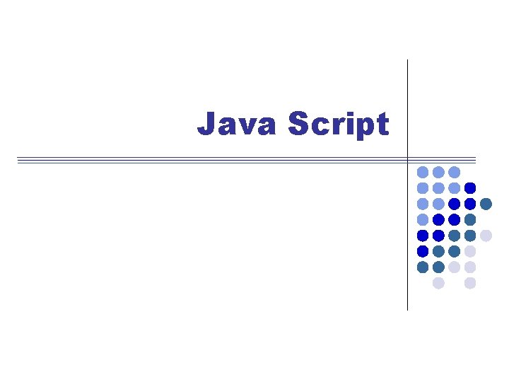 Java Script 