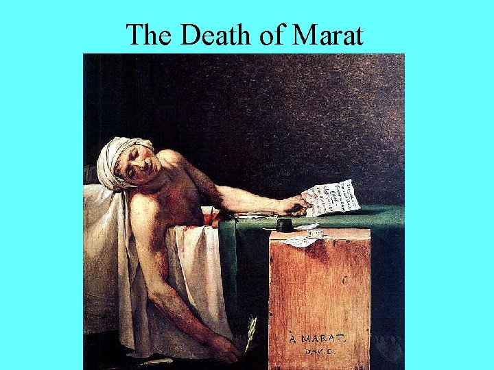 The Death of Marat The Death of Marat