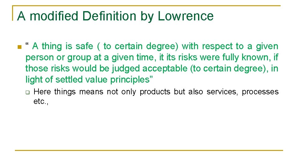 UNIT III ENGINEERS RESPONSIBILITY FOR SAFETY Unit III