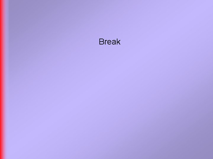 Break 