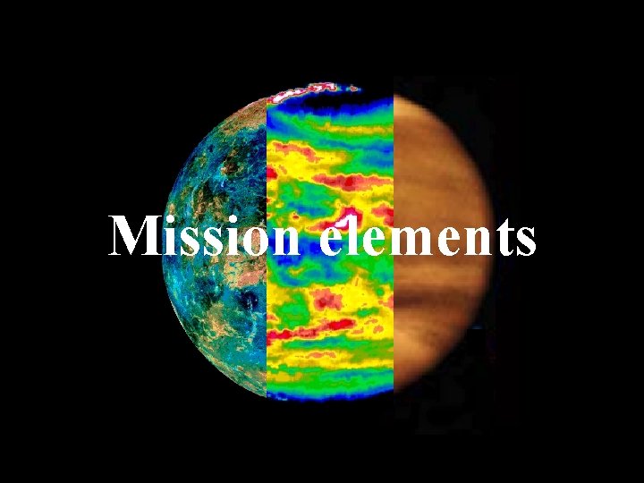 Mission elements 