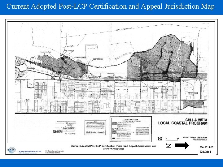 Current Adopted Post-LCP Certification and Appeal Jurisdiction Map N Exhibit 1 