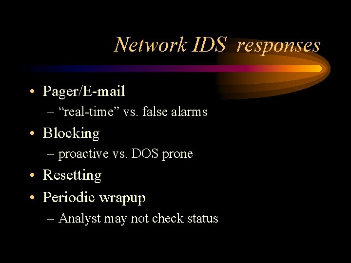 Ids Alert Types Table of Contents 3 IDS types 8 Ethernet