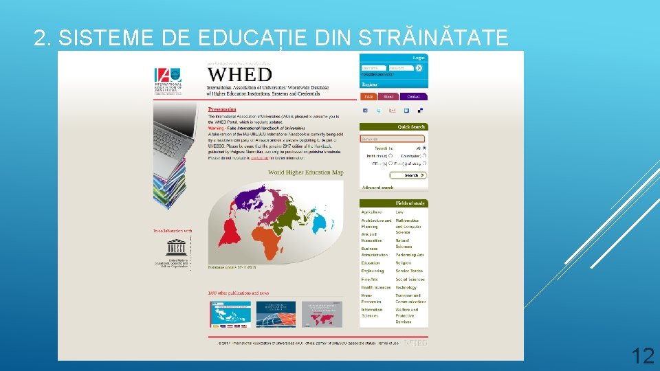 2. SISTEME DE EDUCAȚIE DIN STRĂINĂTATE 12 