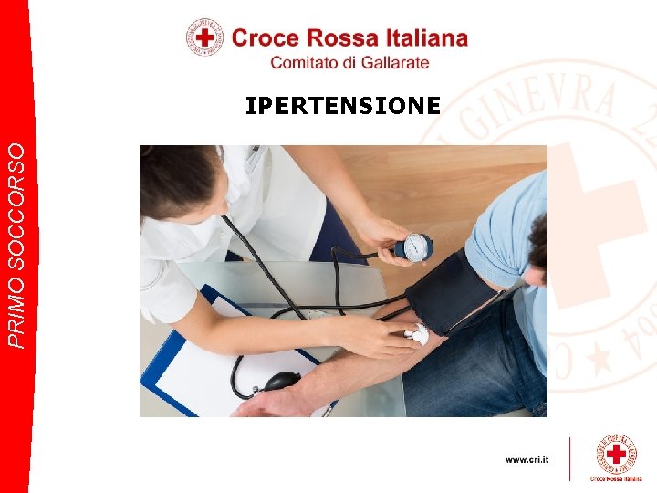 PRIMO SOCCORSO IPERTENSIONE 