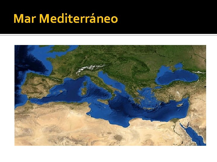 Mar Mediterráneo 