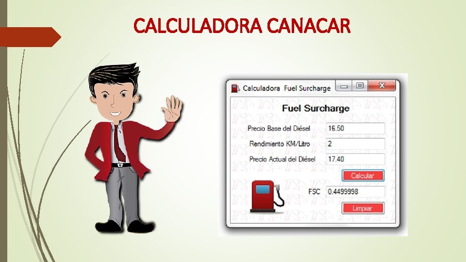 CALCULADORA CANACAR 