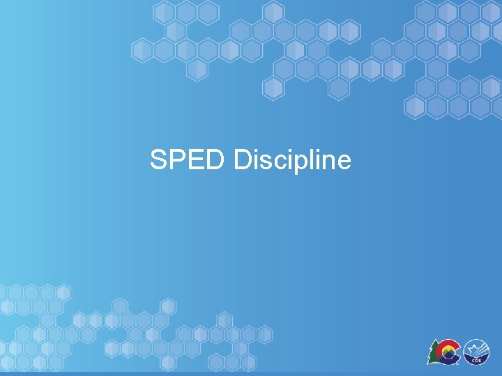 SPED Discipline 