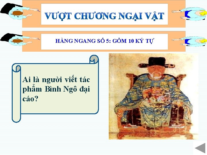 HÀNG NGANG SỐ 5: GỒM 10 KÝ TỰ Ai là người viết tác phẩm