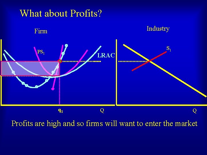 What about Profits? Industry Firm PS 1 LRAC q 1 Q S 1 Q