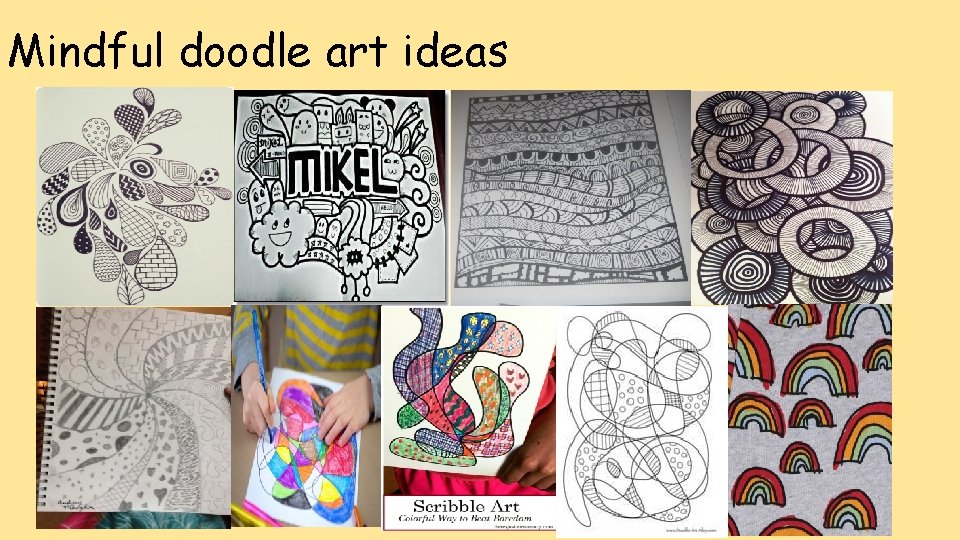 Mindful doodle art ideas 