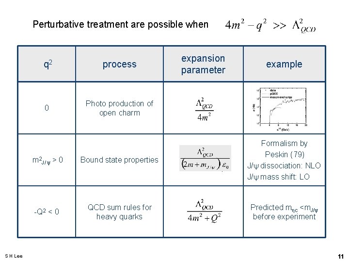 Perturbative treatment are possible when S H Lee q 2 process 0 Photo production