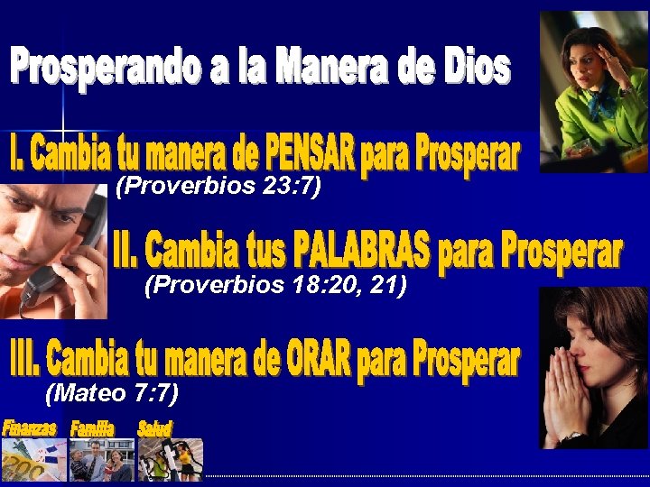 (Proverbios 23: 7) (Proverbios 18: 20, 21) (Mateo 7: 7) (Proverbios 23: 7) (Proverbios 18: 20, 21) (Mateo 7: 7)