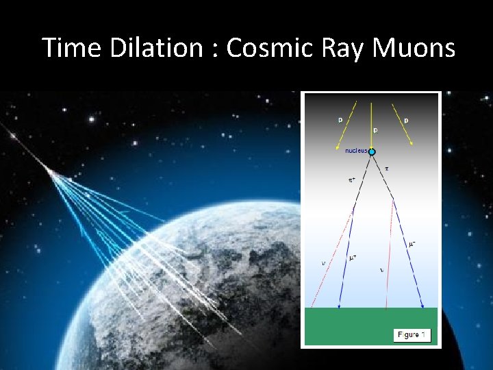 Time Dilation : Cosmic Ray Muons 