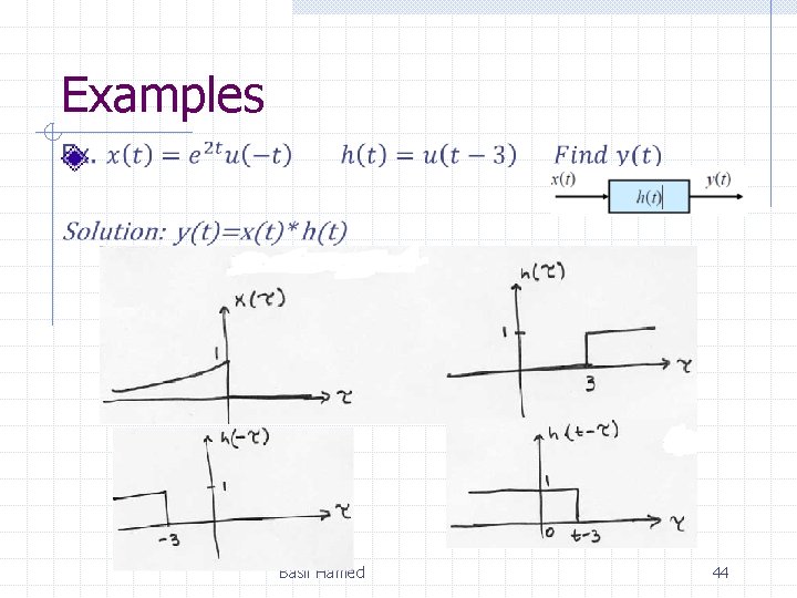 Examples Basil Hamed 44 