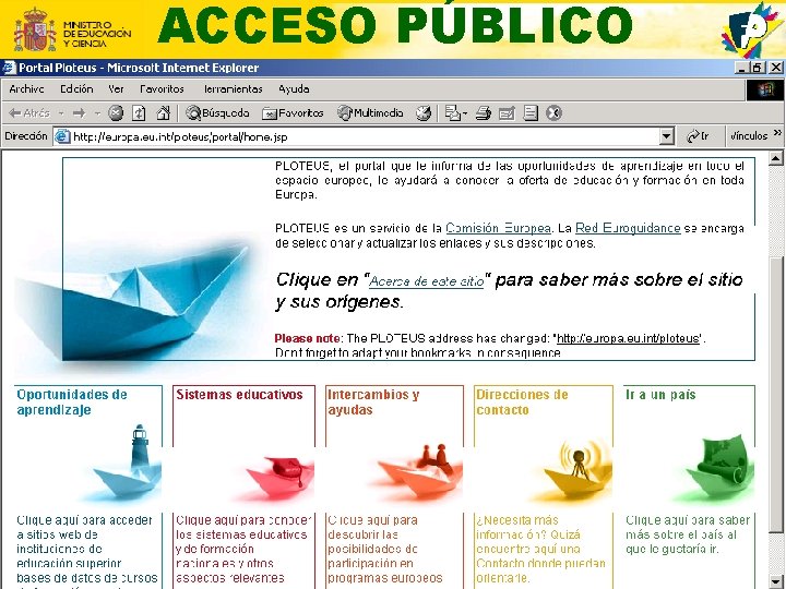 ACCESO PÚBLICO 