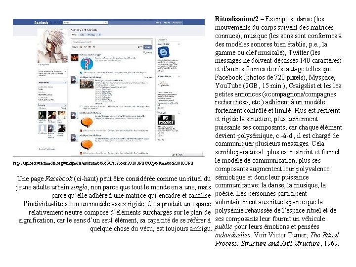 http: //upload. wikimedia. org/wikipedia/en/thumb/6/63/Facebook 2010. JPG/800 px-Facebook 2010. JPG Une page Facebook (ci-haut) peut