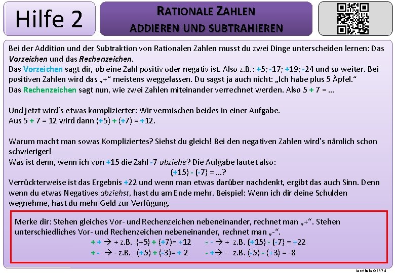 übungen Rationale Zahlen Addieren Und Subtrahieren Klasse 7 slidetodoc.com