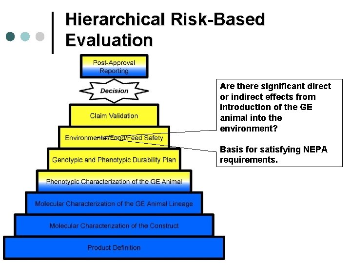 Hierarchical Risk-Based Evaluation Are there significant direct or indirect effects from introduction of the